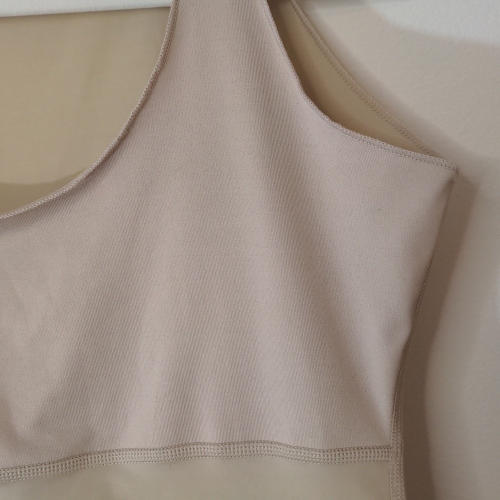 Spanx Smoothing Shapewear Cami Tank XL Nude Beige - Picture 4 of 5
